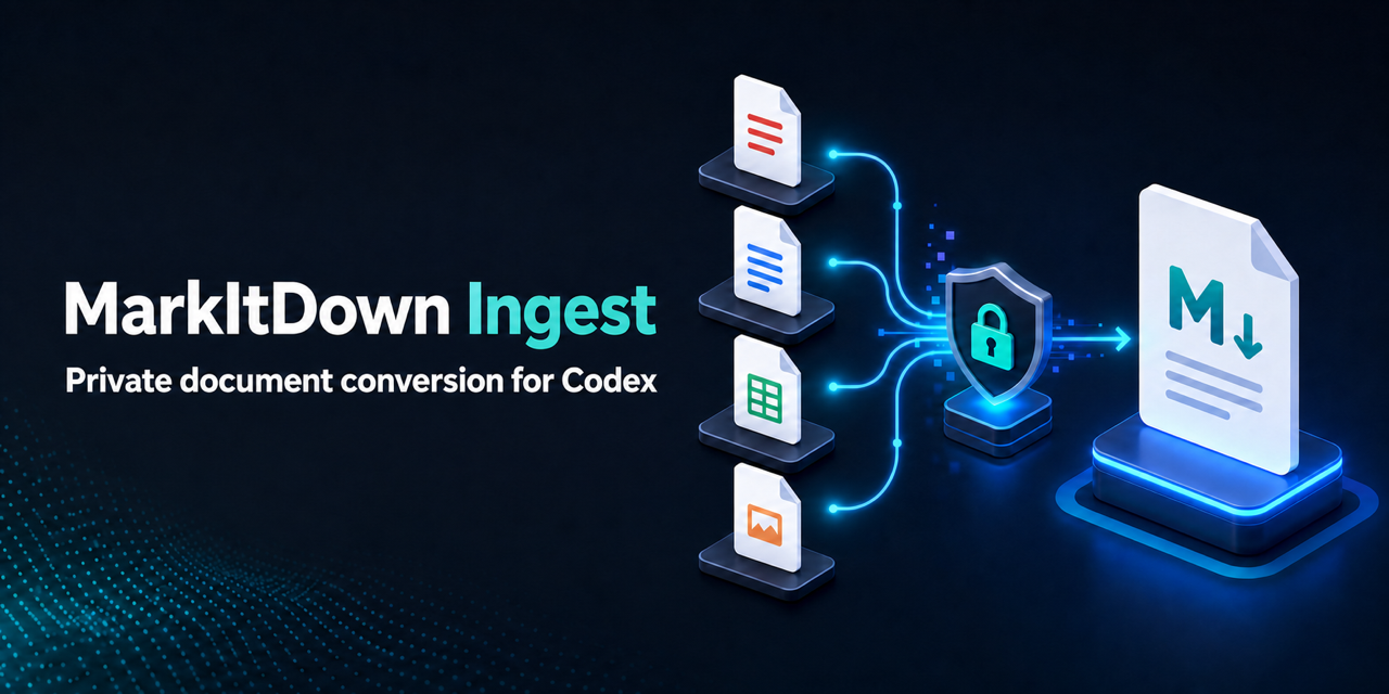 Documents passing through a local privacy boundary into Markdown
